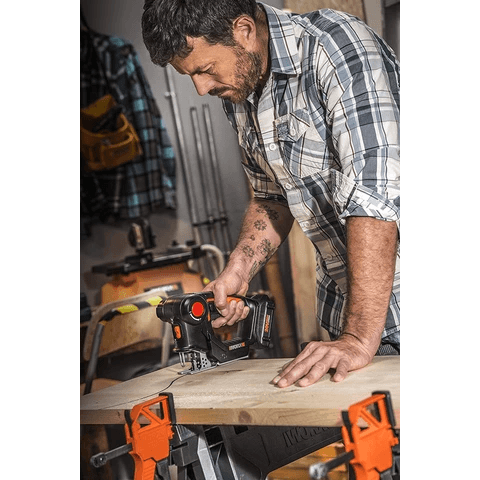 Worx WX550 20V (2in1 Saw) Cordless Reciprocating Saw / Jigsaw - Goldpeak Tools PH Worx Worx WX550 20V (2in1 Saw) Cordless Reciprocating Saw / Jigsaw - Goldpeak Tools PH Worx